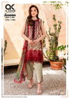 Kesariya Vol 11 Al Karam Cambric Cotton Pakistani Dress Material Wholesalers In Delhi
